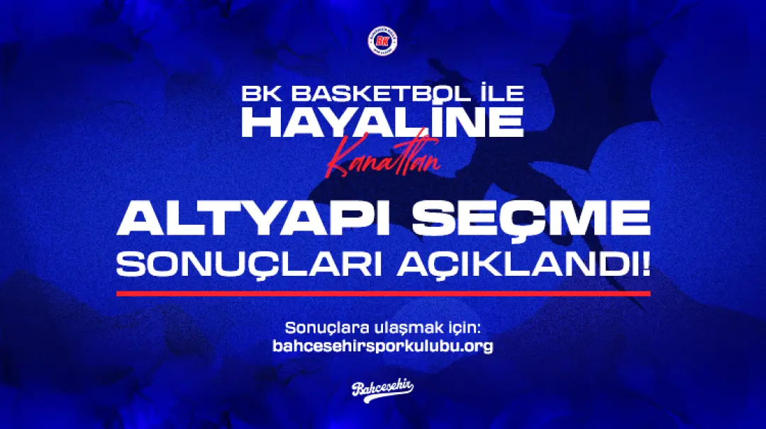 ALTYAPI OYUNCU TARAMALARIMIZ SONUÇLANDI!